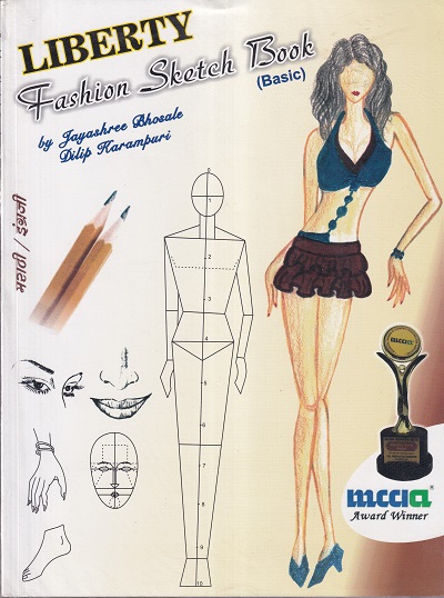 Liberty Fashion Sketch Book | लिबर्टी पब्लिकेशन (Liberty Publications)
