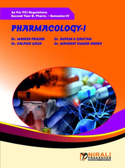 PHARMACOLOGY 1 - For SY BPharm - Semester 4 | Dr. Mahesh Prasad | Nirali Prakashan