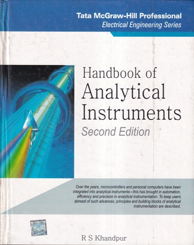 HANDBOOK OF ANALYTICAL INSTRUMENTS | R.S. KHANDPUR | McGraw Hill