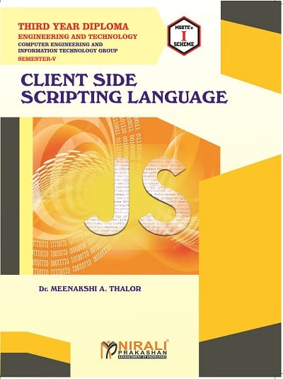 CLIENT SIDE SCRIPTING LANGUAGE - For Diploma in Computer Engineering and AIML - Semester 5 - MSBTE I Scheme