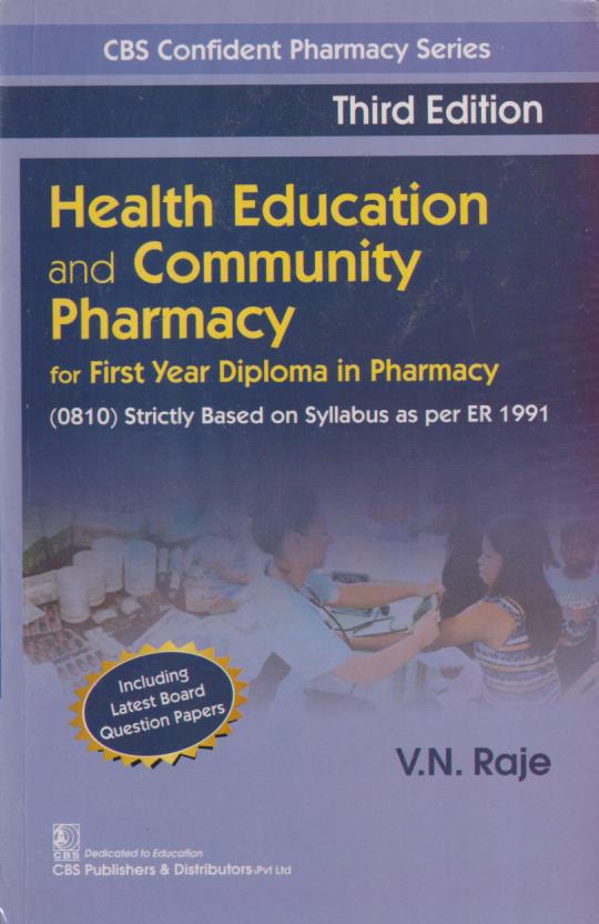 HEALTH EDUCATION AND COMMUNITY PHARMACY | V.N. RAJE | CBS