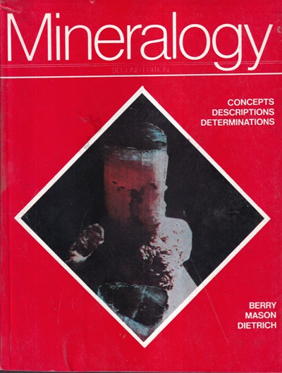 MINERALOGY CONCEPTS DESCRIPTIONS DETERMINATION | CBS
