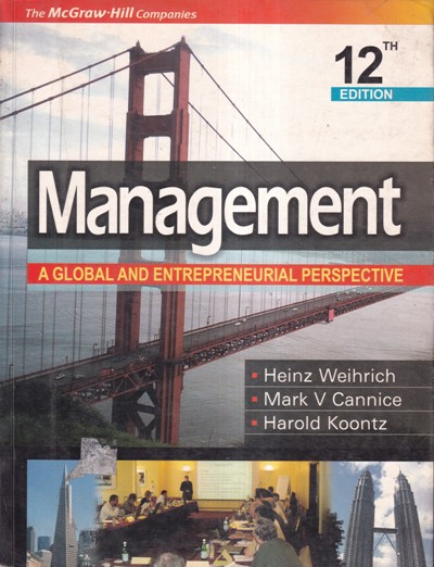 SECOND HAND BOOK | MANAGEMENT A GLOBAL AND ENTREPRENEURIAL PERSPECTIVE | MC GRAW HILL