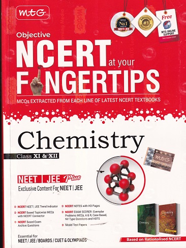 OBJECTIVE NCERT AT YOUR FINGERTIPS CHEMISTRY CLASS XI-XII | MTG