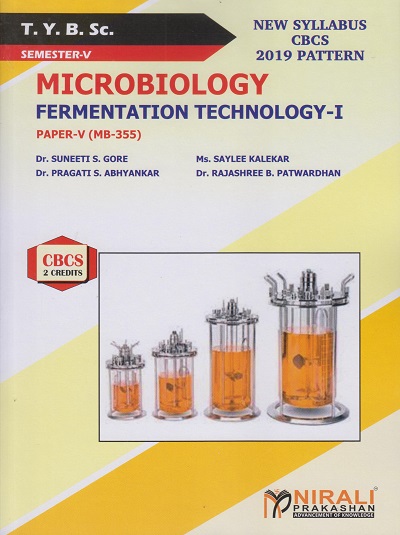 MICROBIOLOGY : FERMENTATION TECHNOLOGY-1 : Paper 5 (MB-355) (Third Year TY BSc Semester 5)