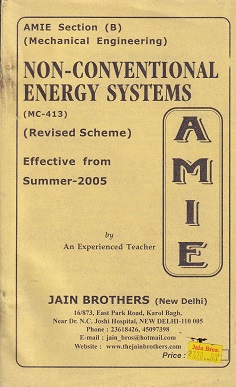 NON CONVENTIONAL ENERGY SYSTEMS | JAIN BROTHERS