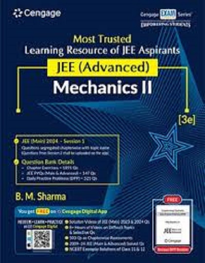 JEE (ADVANCED) (WITH FREE DAILY PRACTICE PROBLEMS) MECHANICS II | B.M. SHARMA | Cengage