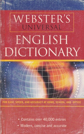 WEBSTERS UNIVERSAL ENGLISH DICTIONARY