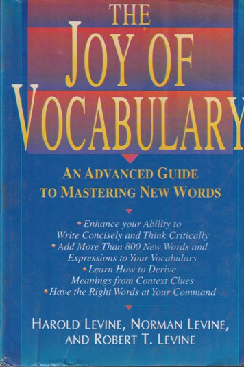 THE JOY OF VOCABULARY | GOYAL