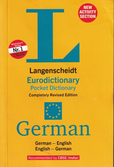 LANGENSCHEIDT EURODICTIONARY POCKET DICTIONARY GERMAN | GOYAL