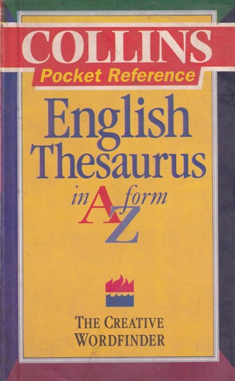 COLLINS POCKET REFERENCE ENGLISH THESAURUS IN A FROM Z | HARPER COLLINS