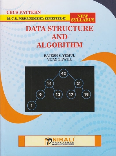 DATA STRUCTURE AND ALGORITHM | Rajesh Yemul, Vijay Patil