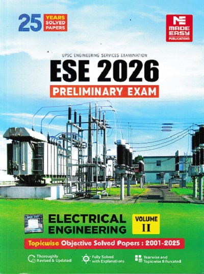 ESE 2026 PRELIMINARY EXAM ELECTRICAL ENGINEERING PAPER 2 | MADE EASY