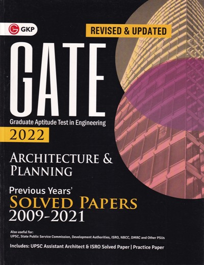 ARCHITECTURE AND PLANNING (GATE) 2022 - Also Useful for UPSC, ISRO, NBCC, DMRC and other PSUs | MADE EASY