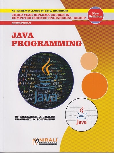 JAVA PROGRAMMING (Third Year Computer Science Engineering Semester 5 - As Per JUT Syllabus)