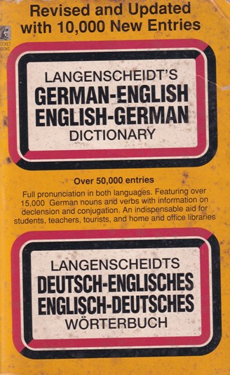 LANGENSCHEIDTS GERMAN ENGLISH ENGLISH GERMAN DICTIONARY | POCKET BOOKS