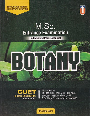 BOTANY MSc Entrance Examination | DR. ANSHU GUPTA | Unique Publishers