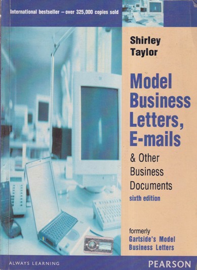MODEL BUSINESS LETTERS E MAILS | PEARSON