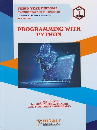 PROGRAMMING WITH 'PYTHON' - COMPUTER ENGINEERING – MSBTE – ‘I’ SCHEME (Third Year TY Semester 6)