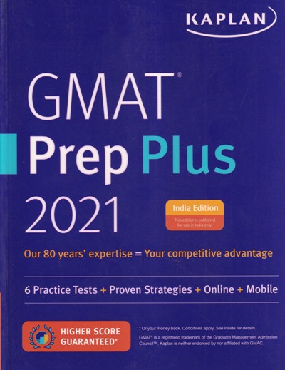GMAT PREP PLUSE 2021 | KAPLAN