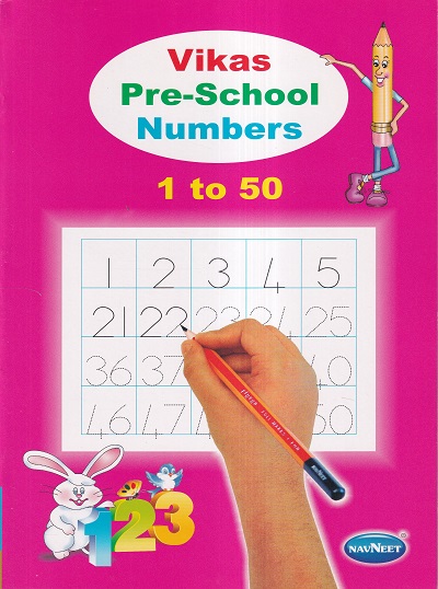VIKAS PRE-SCHOOL NUMBERS 1 TO 50 | Navneet Education Ltd