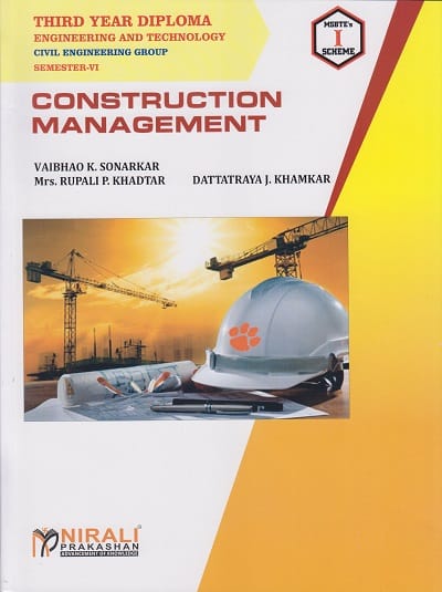 CONSTRUCTION MANAGEMENT – CIVIL ENGINEERING – MSBTE – ‘I’ SCHEME
