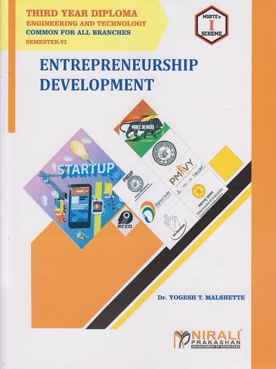 ENTREPRENEURSHIP DEVELOPMENT – COMMON FOR ALL BRANCHES (SEMESTER 6) – MSBTE – ‘I’ SCHEME