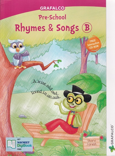 Grafalco Pre-School Rhymes & Songs B (With CD) | GRAFALCO