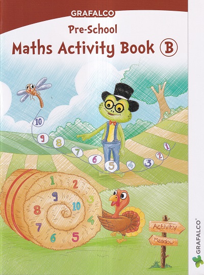 Grafalco Pre-School Maths Activity Book B | GRAFALCO