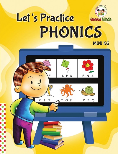 Let's Practice Phonics Mini KG | Wordsmith Publication