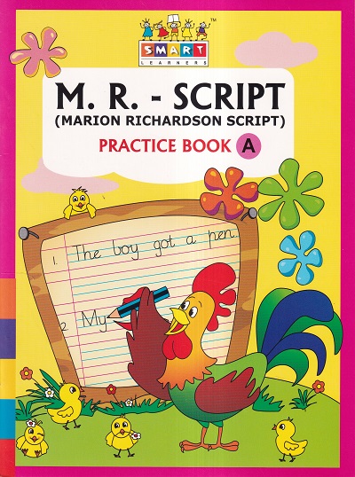 M R Script Practice Book A | Wordsmith Publication