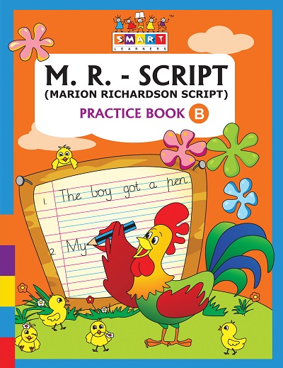 M R Script Practice Book B | Wordsmith Publication
