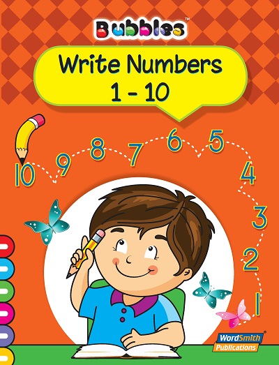 Bubbles Write Numbers 1 - 10 | Wordsmith Publication