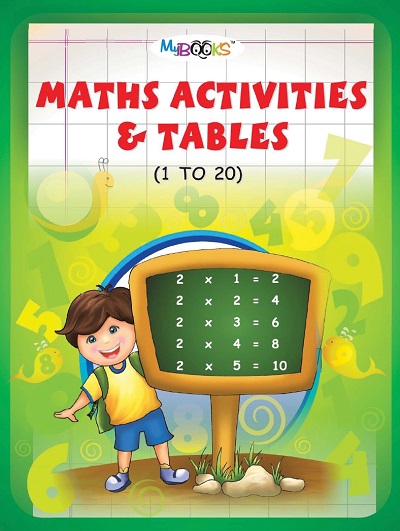 Maths Activities &amp; Tables for Sr KG | Wordsmith Publication