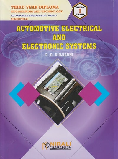 AUTOMOTIVE ELECTRICAL AND ELECTRONIC SYSTEMS - AUTOMOBILE ENGINEERING – MSBTE – ‘I’ SCHEME