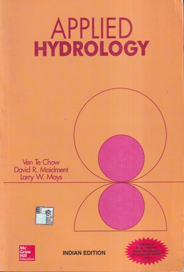 APPLIED HYDROLOGY | MC GRAW HILL