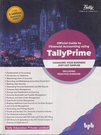 Official Guide To Financial Accounting Using TALLY PRIME | BPB