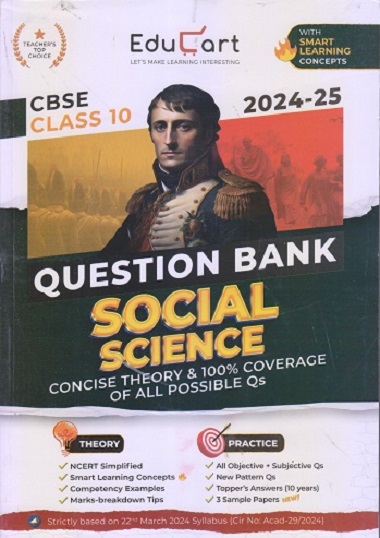 CBSE QUESTION BANK 2024-25 SOCIAL SCIENCE Class-10 | Educart