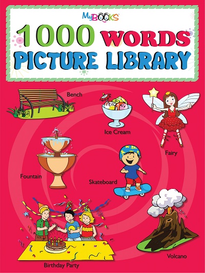 1000 Words Picture Library For Mini KG / Nursery | Wordsmith Publication