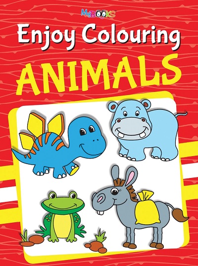 Enjoy Colouring Animals | Wordsmith Publication