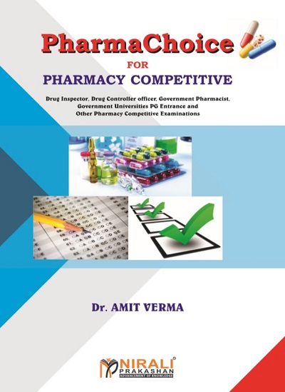 PharmaChoice - For all Pharmacy Competitive Exams - Drug Inspector, Drug Controller Officer, Government Pharmacist, and University PG entrance examinations.