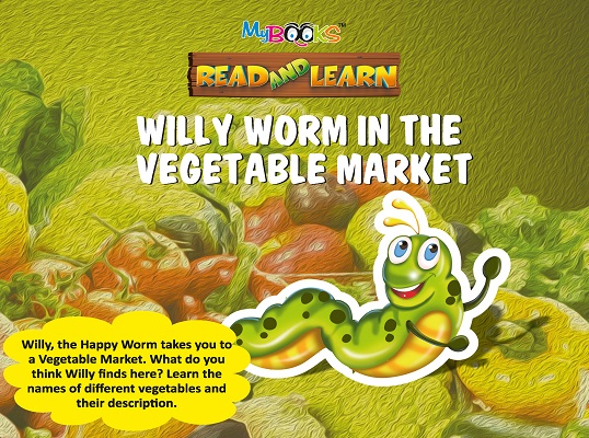 Read and Learn-Witty Worm in the Vegetable Market | Wordsmith Publication