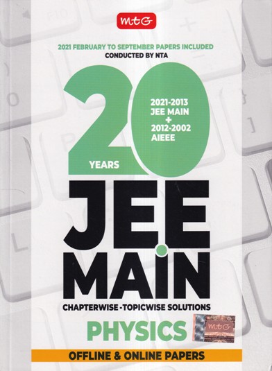 20 JEE MAIN CHAPTERWISE TOPICWISE SOLUTIONS PHYSICS | MTG