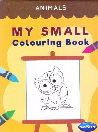My Small Colouring Book - Animals (N) | Navneet Education Limited