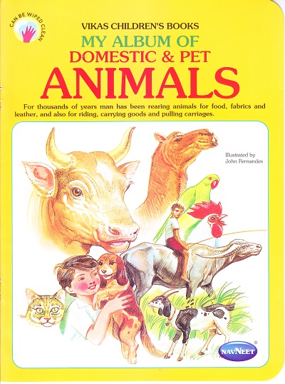 MY ALBUM OF DOM.ANIMALS | Navneet Education Limited