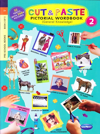 CUT & PASTE PICTORIAL WORDBK-2 | Navneet Education Limited