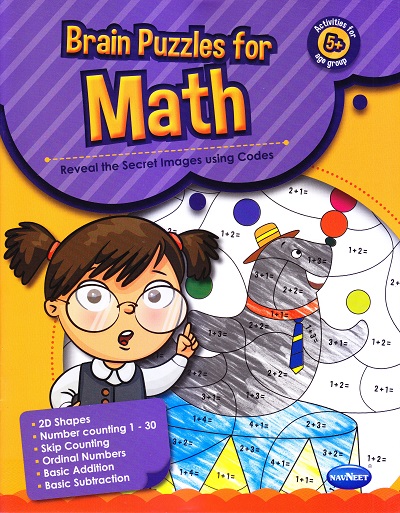 BRAIN PUZZLES FOR – MATHS 5+ | Navneet Education Ltd
