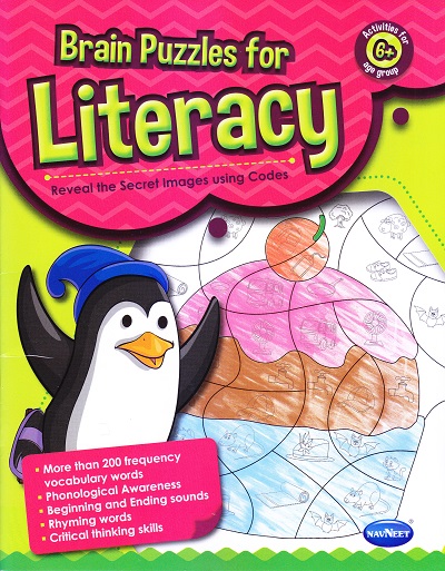 BRAIN PUZZLES FOR – LITERACY 6+ | Navneet Education Ltd