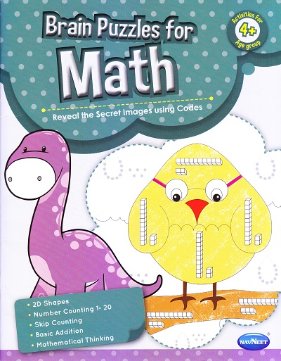 BRAIN PUZZLES FOR – MATHS 4+ | Navneet Education Ltd