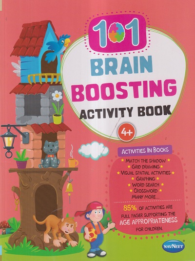 101 BRAIN BOOSTING ACTIVITY BOOK 4+ | Navneet Education Ltd
